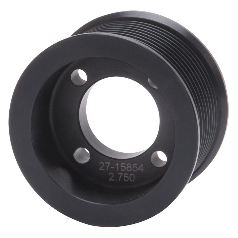 Edelbrock Pulley Supercharger Enforcer 10 Rib 2 75In Black 15854 15854 Photo - Primary