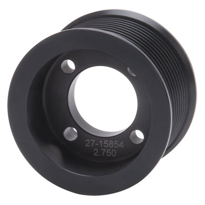 Edelbrock Pulley Supercharger Enforcer 10 Rib 2 75In Black 15854 15854 Photo - Primary