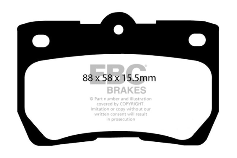 EBC Disc Brake Pad Set UD1113 Photo - Primary