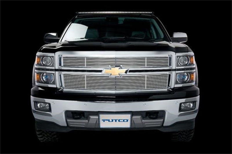 Putco 14-15 Chevy Silv LD - (Fits Grill w/ Z71 Emblem) - Liquid Grille Direct Replacement Insert 91152 91152 Photo - Primary