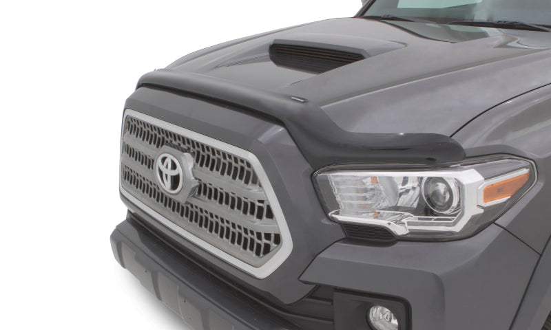 Stampede Vigilante Premium Hood Protector,Smoke,For 2001-2007 Toyota Highlander 3311-2 Photo - Mounted