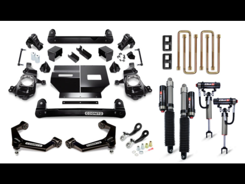 Cognito 20-24 Chevy/GMC Silv/Sierra 2500/3500 HD 2WD/4WD 4in Elite Lift Kit w/ Elka 2.5 RR Shocks 210-P1151 210-P1151 Photo - Primary
