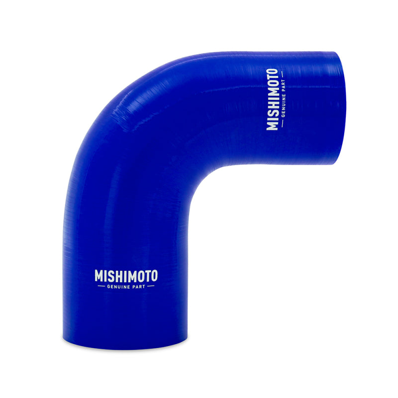 Mishimoto Silicone Reducer Coupler 90 Degree 2.75in to 3in - Blue MMCP-R90-27530BL MMCP-R90-27530BL Photo - Primary