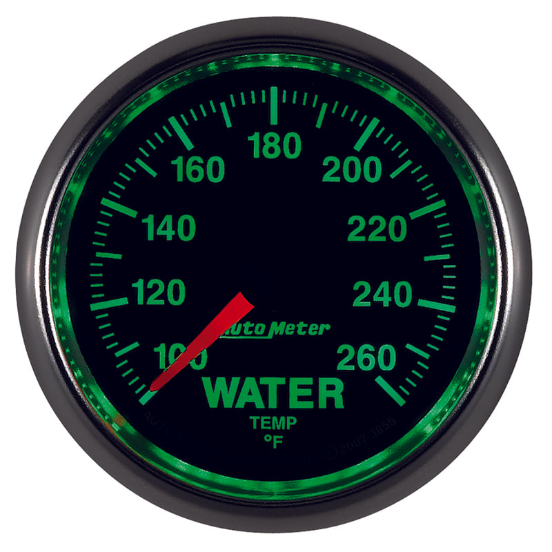 Autometer Gauge, Water Temp, 2 1/16", 100-260 Deg F, Digital Stepper Motor, Gs 3855 User 4