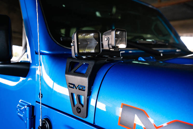 DV8 Offroad 20-22 Jeep JL 392/ Jeep JT Mojave Edition Dual Pod Light Mounts LBJL-06 LBJL-06 User 9