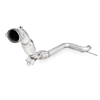 Stainless Works 2015-16 Mustang Downpipe 3in High-Flow Cats M15EDPCATSW M15EDPCATSW Photo - out of package
