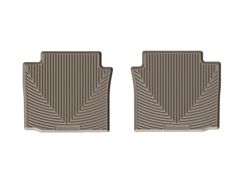 WeatherTech 2017+ Mercedes-Benz E-Class Rear Rubber Mats - Tan W432TN W432TN Photo - Primary