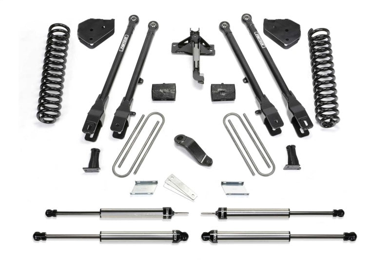Fabtech 19-20 Ford F450/550 4WD 6in 4 Link System w/DL Shocks K2337DL K2337DL Photo - Primary