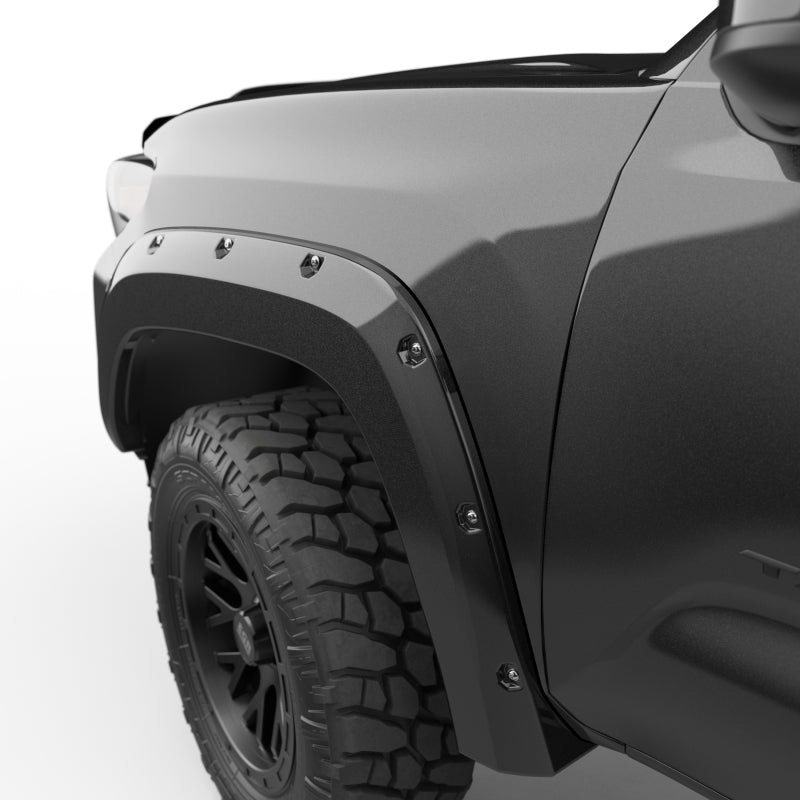 EGR 16+ Toyota Tacoma w/Mudflap Bolt-On Look Color Match Fender Flares - Set - Black 795084-202 795084-202 Photo - Close Up