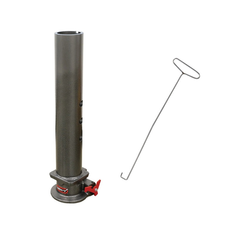GEN-Y Hitch Gen-Y Viking 4in Round Tube Gooseneck Static Hitch w/SnapLatch 2-5/16in Coupler 8.5K TW 30K GH-7102 GH-7102 User 1