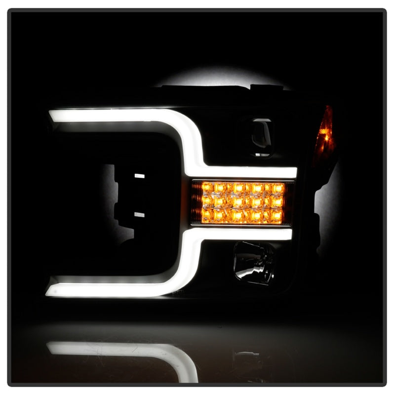 Spyder 18-19 Ford F-150 Proj Headlights - Halogen Model - LED Seq Turn - Blk PRO-YD-FF15018-LBSEQ-BK 5086648 5086648 Photo - Unmounted