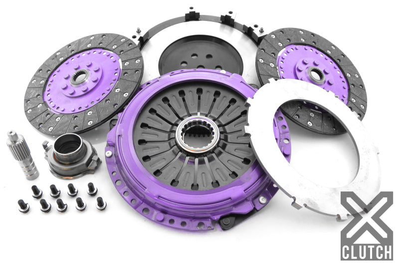 XCLUTCH XCL Clutch - 9in Twin Solid Organic Drivetrain Clutch Kits - Multi main image