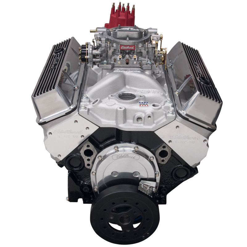 Edelbrock Crate Engine Edelbrock 9 0 1 Performer E-Tec No Water Pump As Cast 46400 46400 Photo - out of package