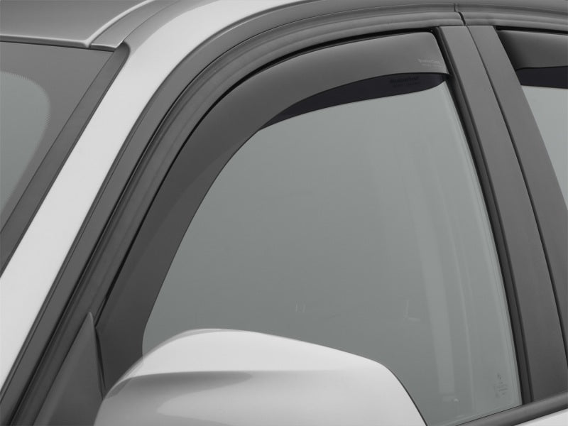 WeatherTech 12+ BMW 3-Series Front Side Window Deflectors - Dark Smoke 80706 80706 Photo - Mounted