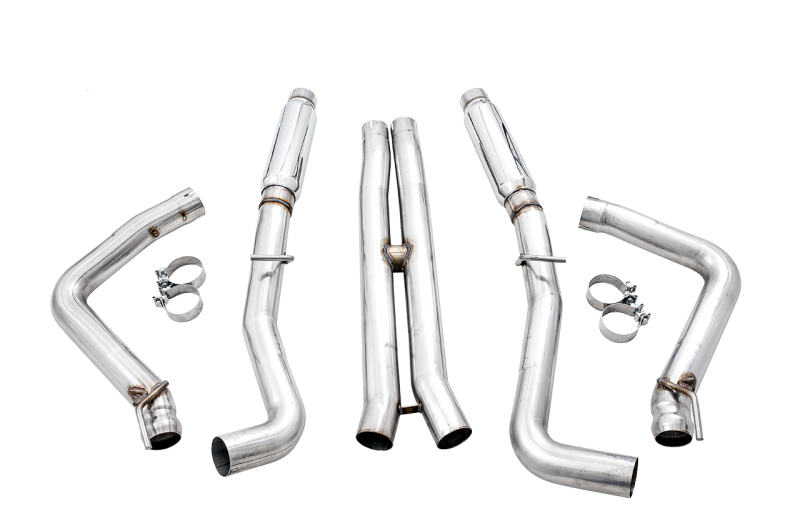 AWE Tuning 2015+ Dodge Challenger 6.4L/6.2L Supercharged Track Edition Exhaust - Use Stock Tips 3015-11050 3015-11050 Photo - out of package