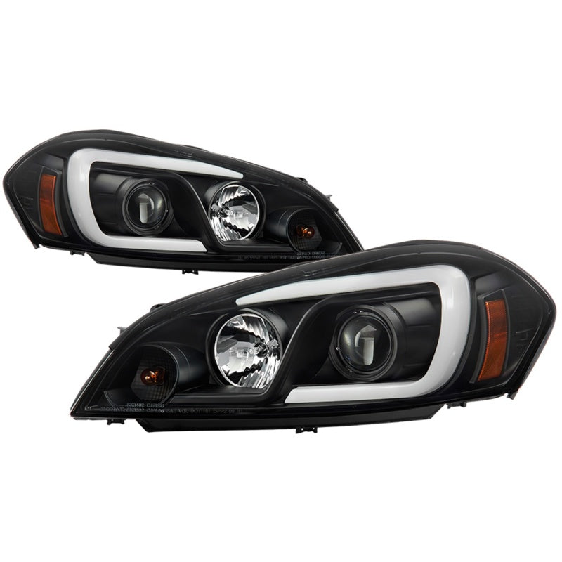 Spyder 06-13 Chevy Impala / 06-07 Chevy Monte Carlo Projector Headlights - Light Bar - Black 5086679 5086679 Photo - Primary