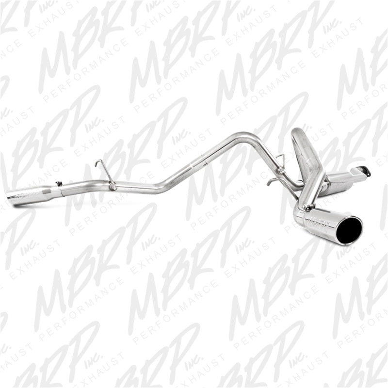 MBRP 2003-2007 Chev/GMC 1500 Classic 4.8/5.3L EC/CC-SB Cat Back Dual Split S5018409 Photo - Primary