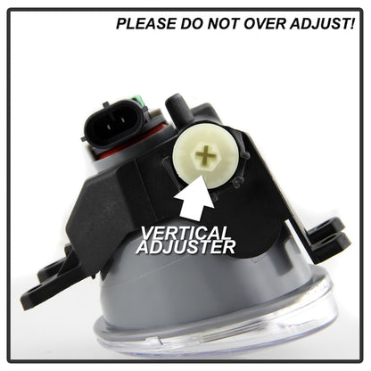 Spyder 19-21 Toyota RAV4 OEM Style Fog Light w/ OEM Switch - Clear FL-TRAV419-C 5087126 5087126 Photo - Unmounted