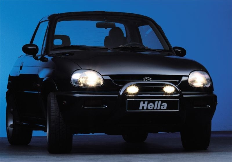 Hella Driving Light Kit 008283811 Photo - Mounted