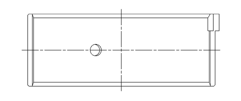 ACL Race Series Rod Bearings Honda 1590cc 1988-95 Size: STD 4B1956HX-STD Technical Drawing