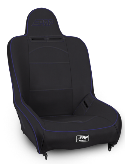 PRP Seats PRP Premier High Back Suspension Seat- Black/Purple Vinyl A100110-201-M A100110-201-M Photo - Primary