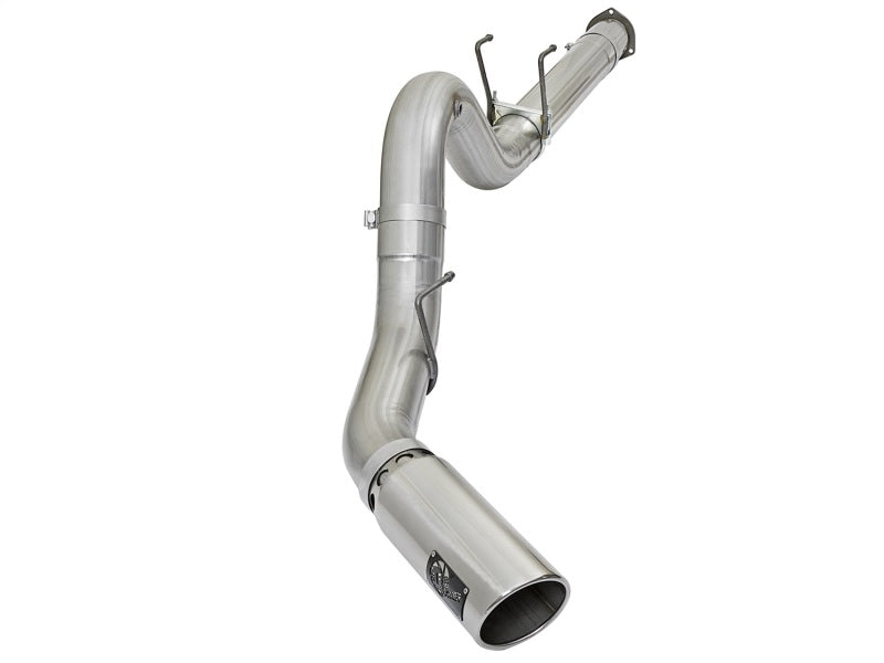 aFe ATLAS 5in DPF-Back Aluminized Steel Exhaust System w/Polished Tip - Fo 49-03090-P Photo - Primary