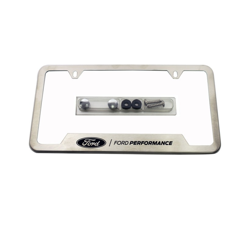 Ford Racing Stainless Steel Ford Performance License Plate Frame M-1828-SS304C M-1828-SS304C Photo - Primary