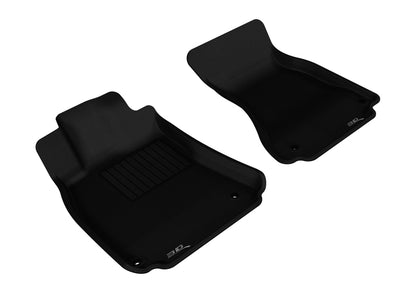3D MAXpider 2009-2017 Audi A4/S4/RS4/A5/S5 Kagu 1st Row Floormat - Black L1AD02711509 L1AD02711509 Photo - Primary