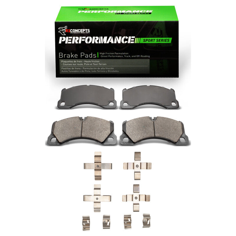 R1 Concepts RNC Performance Sport Brake Pads Brakes, Rotors & Pads Brake Pads - Performance main image