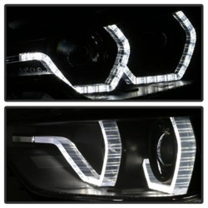 Spyder 12-14 BMW F30 3 Series 4DR Projector Headlights - LED DRL - Black (PRO-YD-BMWF3012-DRL-BK) 5084347 5084347 Photo - Unmounted