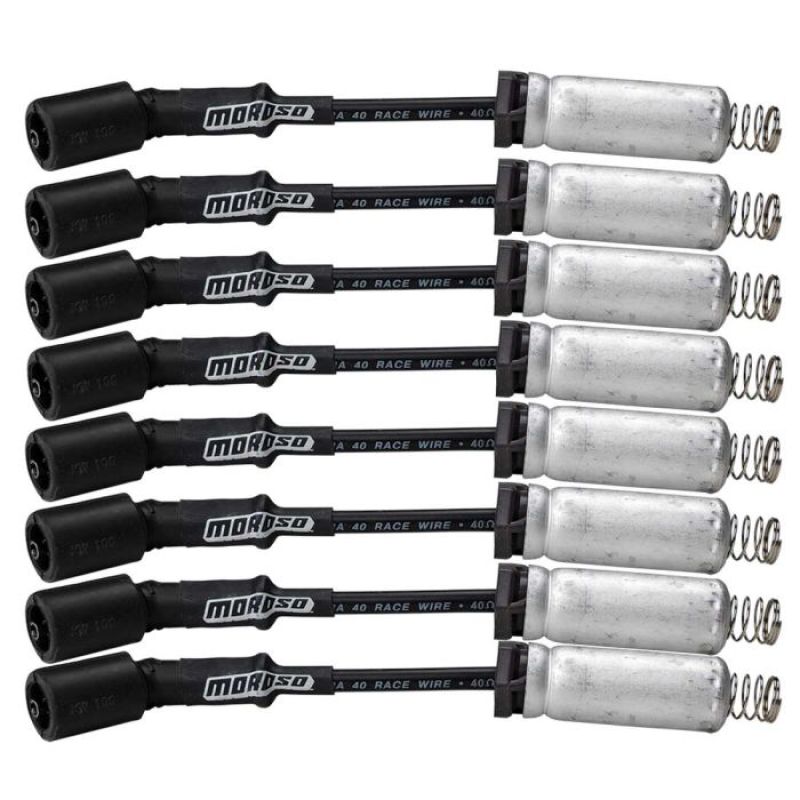 Moroso GM LS Ignition Wire Set - Ultra 40 - Unsleeved - Coil-On - 8in Wire - Black 73703 73703 User 1
