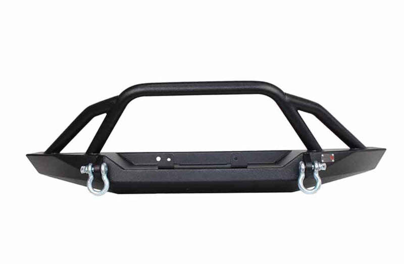 Fishbone Offroad Cherokee XJ Front Winch Bumper W/Grille Guard Bullhead Steel - Blk Txtrd Pwdrcoat FB22060 FB22060 Photo - Primary