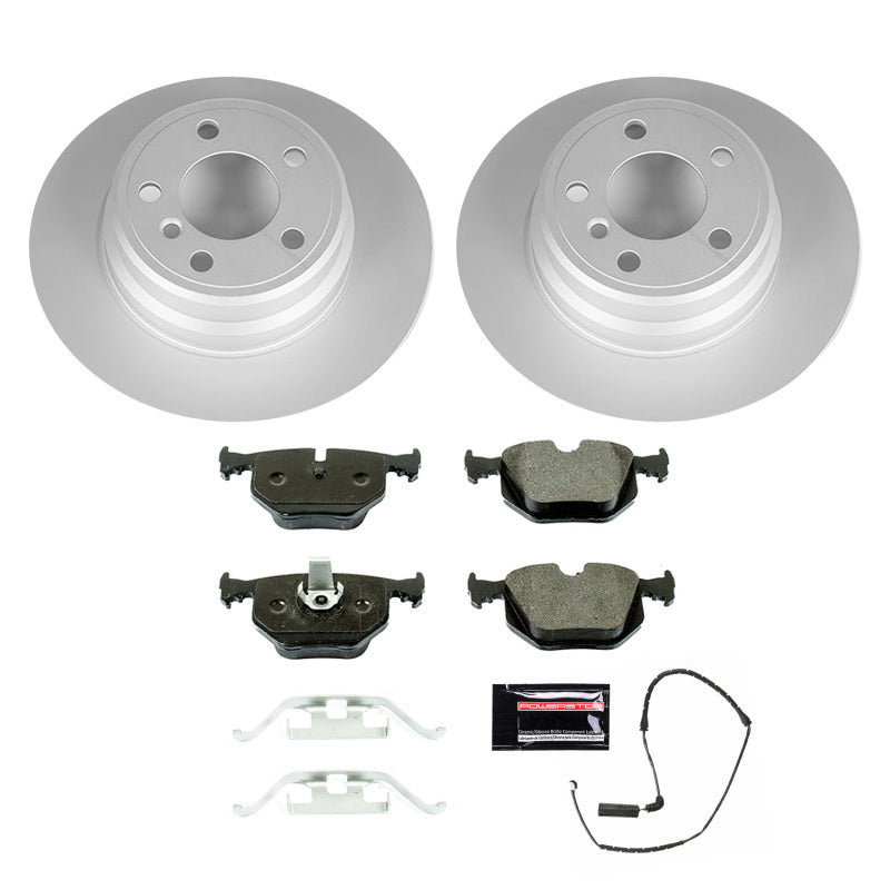 PowerStop Power Stop 00-06 BMW X5 Rear Euro-Stop Brake Kit ESK5720 ESK5720 Photo - Primary