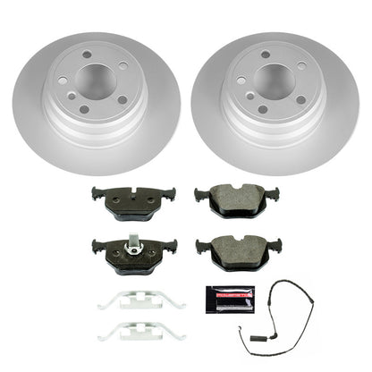 PowerStop Power Stop 00-06 BMW X5 Rear Euro-Stop Brake Kit ESK5720 ESK5720 Photo - Primary