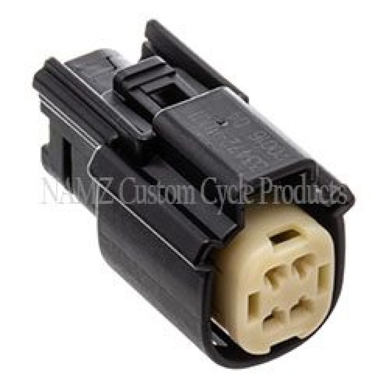 NAMZ 07-23 V-Twin Molex MX-150 4-Position Female Connector - Black (HD 72177-07BK) NM-33472-4001 NM-33472-4001 Photo - Primary