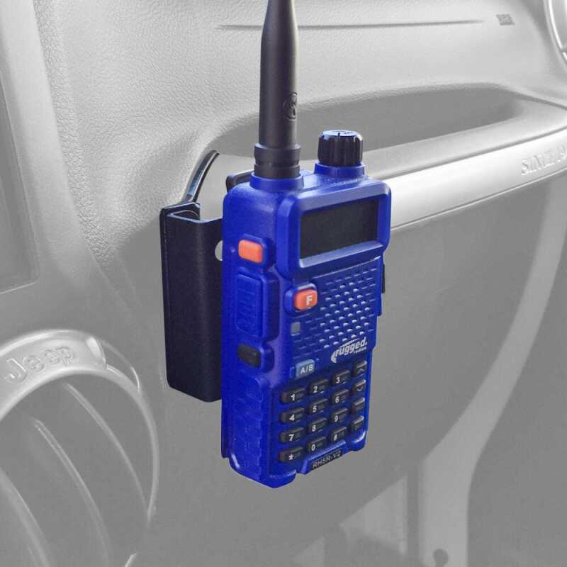 Rugged Radios Jeep JK/JKU/JL Handheld Radio Grab Bar Mount - Radio/Hand Mic Mount JL-RH-HM JL-RH-HM Photo - Primary