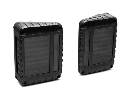 Raxiom 07-18 Jeep Wrangler JK LED Tail Lights- Black Housing (Smoked Lens) J115435 J115435 Photo - Close Up