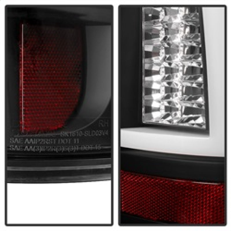 Spyder Chevy Silverado 1500/2500 99-02 Version 2 LED Tail Lights - Black ALT-YD-CS99V2-LED-BK 5081865 5081865 Photo - Unmounted
