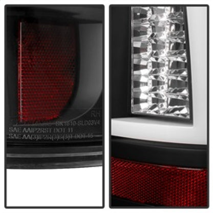 Spyder Chevy Silverado 1500/2500 99-02 Version 2 LED Tail Lights - Black ALT-YD-CS99V2-LED-BK 5081865 5081865 Photo - Unmounted