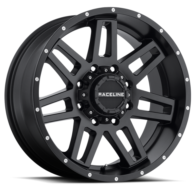 Raceline 931B Injector 17x9in / 5x127/5x135 BP / -12mm Offset / 87.1mm Bore - Satin Black Wheel 931B-79095-12 931B-79095-12 Photo - Primary