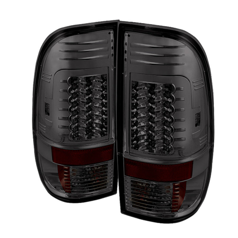 Spyder Ford Super Duty 08-15 Version 2 LED Tail Lights Smoke ALT-YD-FS07-LED-G2-SM 5029201 5029201 Photo - Primary