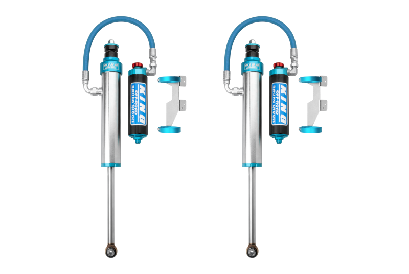 King Shocks 2007+ Toyota Tundra Rear 2.5 Dia Remote Reservoir Shock w/Adjuster (Pair) 25001-144A 25001-144A Photo - Primary