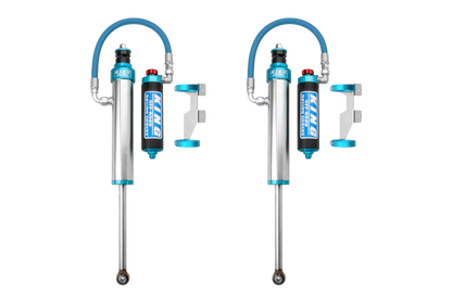 King Shocks 2007+ Toyota Tundra Rear 2.5 Dia Remote Reservoir Shock w/Adjuster (Pair) 25001-144A 25001-144A Photo - Primary