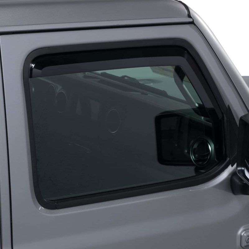Putco 20-21 Jeep Gladiator JT/JL Element Tinted Window Visors (Front Only) 580220 580220 Photo - Primary