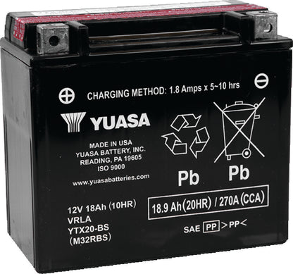 Yuasa Battery Yuasa Ytx20-Bs Yuasa Battery YUAM32RBS YUAM32RBS Photo - Primary