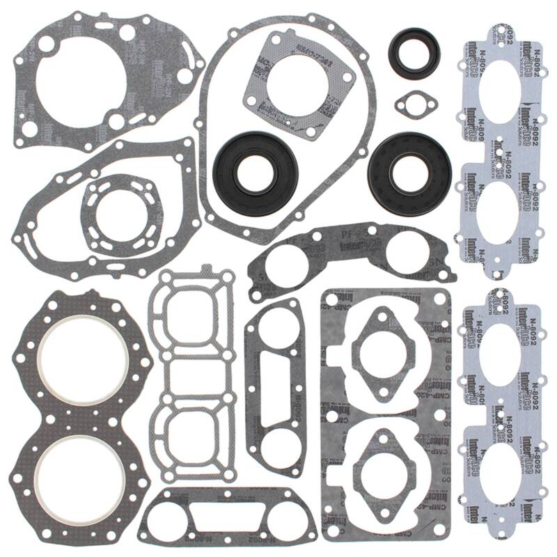 Vertex Pistons Vertex Gaskets 1996 Yamaha 700 Wave Blaster Complete Gasket Kit w/ Oil Seals 611605 611605 Photo - Primary