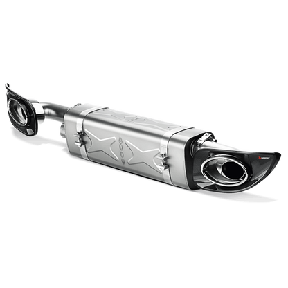 Akrapovic 10-13 Porsche 911 Turbo / Turbo S (997 FL) Slip-On Line (Titanium) w/ Titanium Tips S-PO997TFLH S-PO997TFLH Photo - Primary