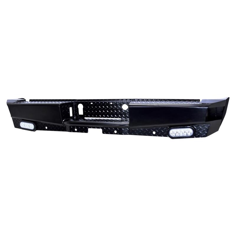 Westin 14-18 Chevrolet Silverado HDX Bandit Rear Bumper - Black 58-341155 58-341155 Photo - Primary