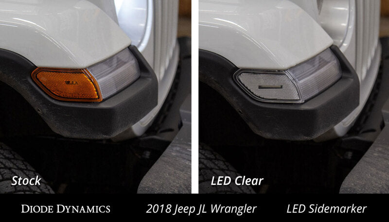 Diode Dynamics 18-21 Jeep JL Wrangler/Gladiator Sidemarkers - Amber (set) DD5069 DD5069 User 5