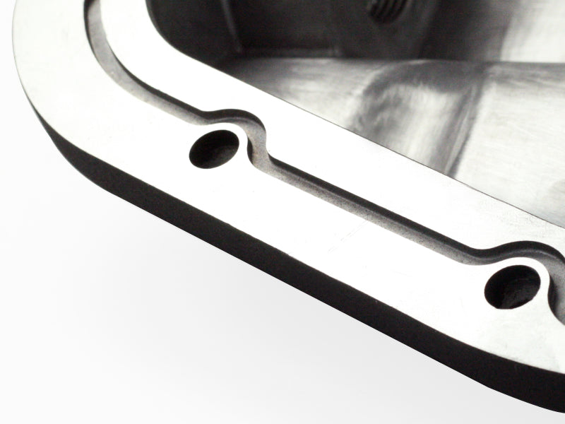 aFe Pro Series Rear Differential Cover Black w/ Machined Fins: Ford F-250/ 46-70082 Photo - Unmounted